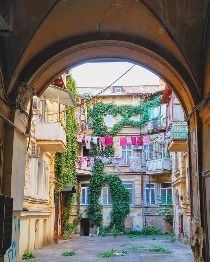 Ferienwohnung Deribasovskaya Tsentr Odessa Exterior foto